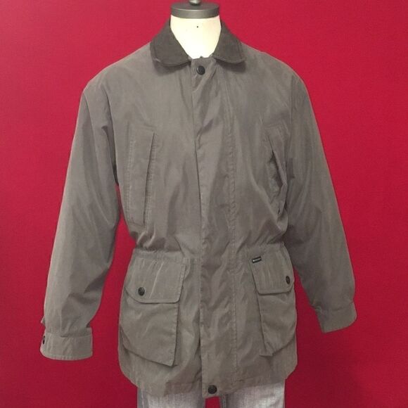Weatherproof Other - WEATHERPROOF Men’s Large Green Parka Wind Breaker Jacket by Weatherproof
